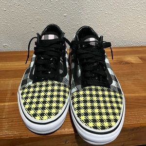 Vans old skool pastel plaid shoes